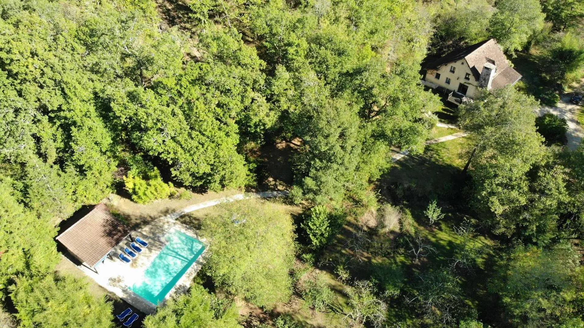 Owi - Idyllisches Ferienhaus Inmitten Der Natur Payrac 펜션